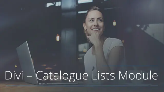 Easily create catalogs and menus in Divi » Indikator Design