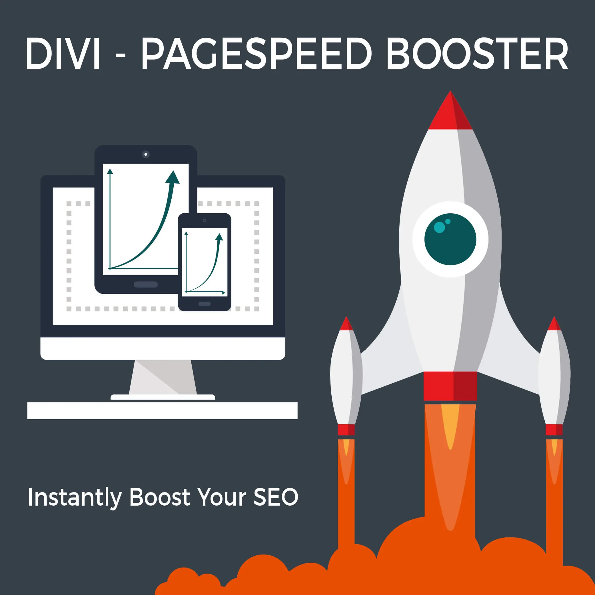 Boost Divi with the power of LazyLoad » Indikator Design Start of a rocket with digital elements